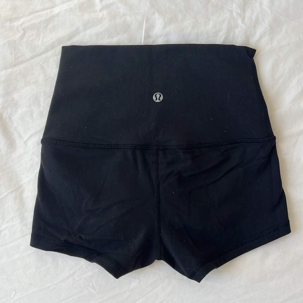 Lululemon booty shorts, size 2